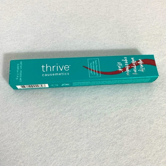 Thrive Causemetics Infinity Waterproof Eyeshadow Stick Tai Warm Cranberry Matte - Picture 10 of 10